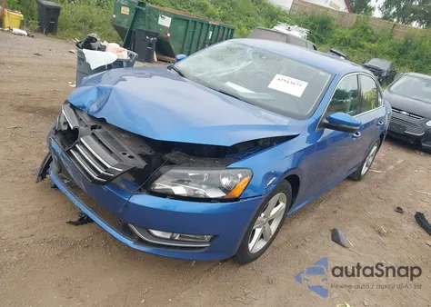 2015 Volkswagen Passat 1.8T Limited Edition из США, поврежденный, VIN 1VWAS7A30FC105187